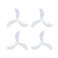 NewBeeDrone Azi (Tri-Blade) Micro Propellers 40mm - 1.5mm Shaft (Set Of 4)