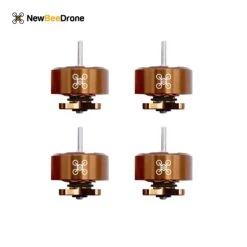 NewBeeDrone 0802 14000KV Brushless Motors - Unibell Espresso Edition (Set Of 4)