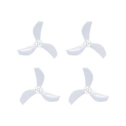 NewBeeDrone Azi (Tri Blade) Micro Propellers 31mm - 0.8mm Shaft (Set Of 4) -Drone Discount Store 04 2