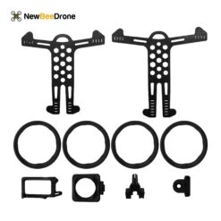 NewBeeDrone CineMah 3D Printed Accessories - GoPro Mounts, Ducts, Etc.