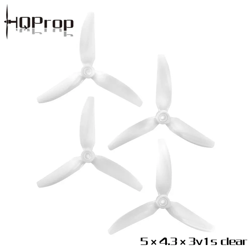 HQProp 5X4.3X3V1S (2CW+2CCW)-Poly Carbonate 4 HQProp 5X4.3X3V1S (2CW+2CCW)-Poly Carbonate - Image 4