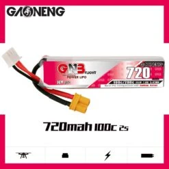 GNB 720mAh 7.6V 2S 100C HV Lipo Battery - XT-30 -Drone Discount Store 2 1200x1200 512145eb 7cae 4bcb b3ad 917d311b462f