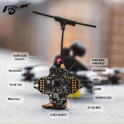 Flywoo GOKU Versatile F405 1-2S 12A AIO W / Build-in ELRS 2.4g RX (MPU6000) -Drone Discount Store 3367010fdf9d6b995b41c527dae5116d