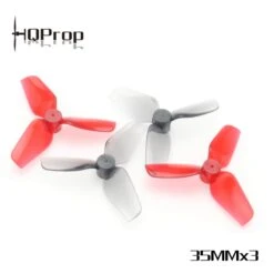 HQProp 35MMX3 Tri-Blade 35mm Micro Whoop Prop - 1mm Shaft (4 Pack)