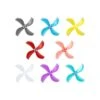 NewBeeDrone Azi (Quad Blade) Micro Propellers 31mm -0.8mm Shaft(Set Of 4)