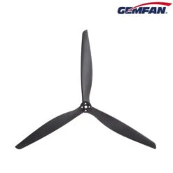 Gemfan 1308 Black 1L1R 13X8 3-Blade