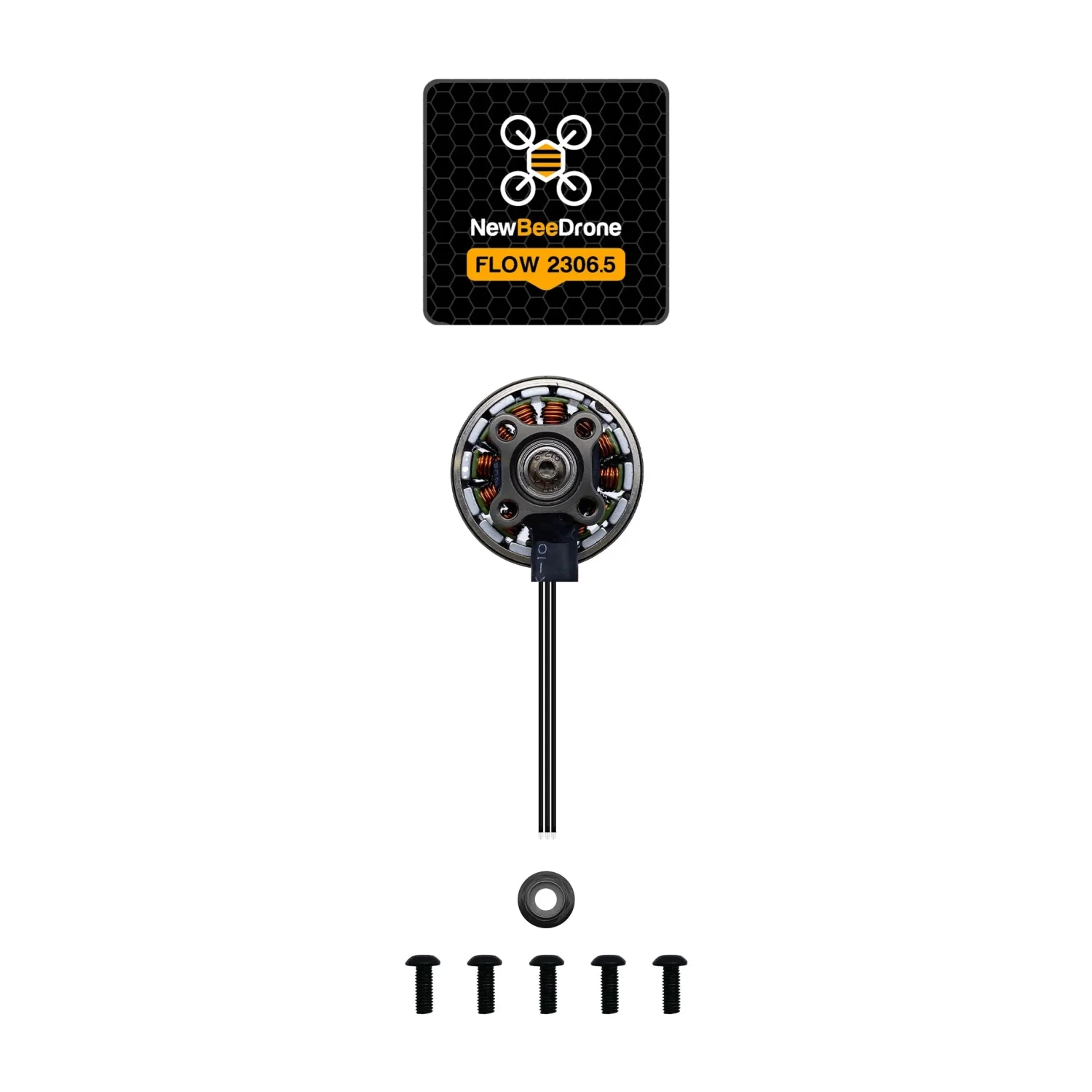 NewBeeDrone FLOW 2306.5 V2 Freestyle FPV Motor - 1850KV 6 NewBeeDrone FLOW 2306.5 V2 Freestyle FPV Motor - 1850KV - Image 6