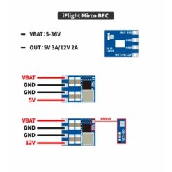 IFlight 2-8S Micro BEC 5V Or 12V BEC X3 -Drone Discount Store BEC 1000x1000 1