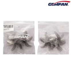 Gemfan D63 Ducted Durable 5 Blade Prop CineWhoop Propeller (set Of 8) -Drone Discount Store D63Ducted5BladeClearGrayPackagePicture