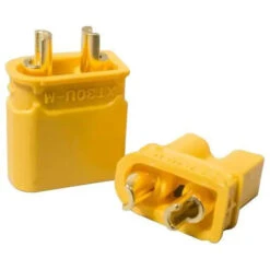 Amass XT30 Male/Female (Set Of 5) Black/Yellow