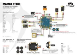 Diatone MAMBA Stack App F405 MK1 + F50_BLS Dshot600 50A ESC -Drone Discount Store DiatoneMAMBAStackAppF405MK1 F50 BLSDshot60050AESCWiringDiagram