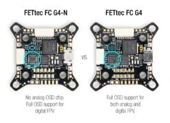 FETtec Kiss FC G4 Flight Controller - N -Drone Discount Store G4 N OSD Comparison NEW