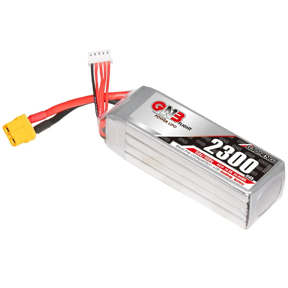 GNB 4S 2300MAH 14.8V 50C/100C RC LiPo Battery 1 GNB 4S 2300MAH 14.8V 50C/100C RC LiPo Battery
