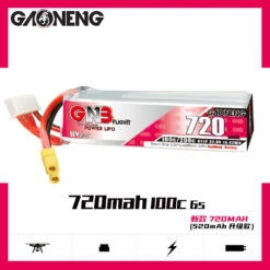 GNB 720mAh 22.8V 6S 100C HV Lipo Battery - XT-30 -Drone Discount Store Hd9c95b66a9e2466a94b186f2290faa66V