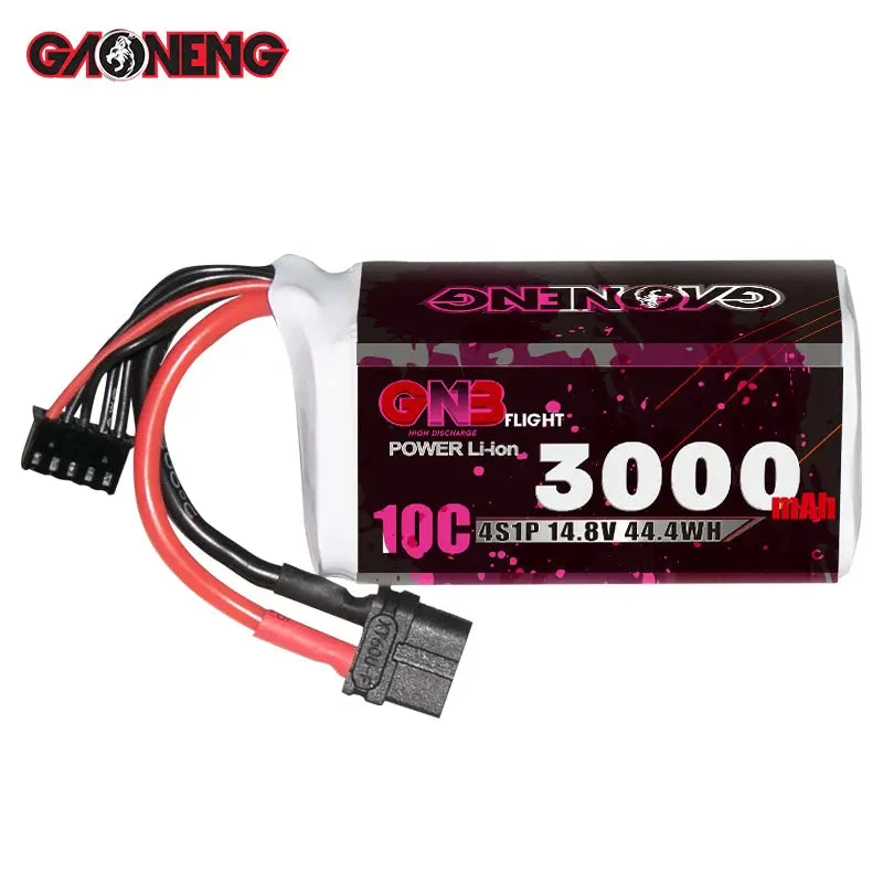 GNB 3000mah 14.8V 4S 10C Li-ion Battery Pack 18650 SONY VTC6 Long Range FPV 2 GNB 3000mah 14.8V 4S 10C Li-ion Battery Pack 18650 SONY VTC6 Long Range FPV - Image 2