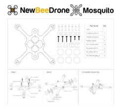 NewBeeDrone Mosquito XL Frame -Drone Discount Store Mosquito XL 02 scaled