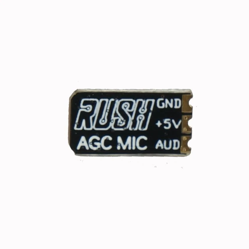 RUSHFPV Ultra-small External Automatic Gain Control VTX Microphone 1 RUSHFPV Ultra-small External Automatic Gain Control VTX Microphone