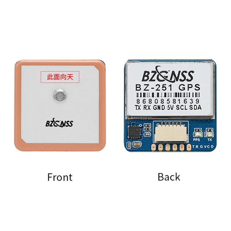 BZGNSS BZ-251 Dual Protocol GPS Positioning Module Suitable FPV Out Of Control Rescue Fixed-wing Crossing Drones 2 BZGNSS BZ-251 Dual Protocol GPS Positioning Module Suitable FPV Out Of Control Rescue Fixed-wing Crossing Drones - Image 2
