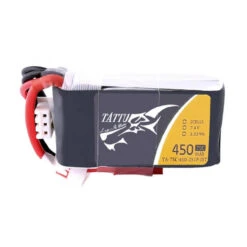 Tattu 450mAh 7.4V 75C 2S1P Lipo Battery Pack With JST-SYP Plug