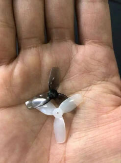 HQProp 31MMX3 Tri-Blade 31mm Micro Whoop Prop - 1mm Shaft (4 Pack) -Drone Discount Store eea4caf577