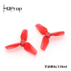 HQProp 35MMX3 Tri-Blade 35mm Micro Whoop Prop - 1mm Shaft (4 Pack) -Drone Discount Store fb8425bee9