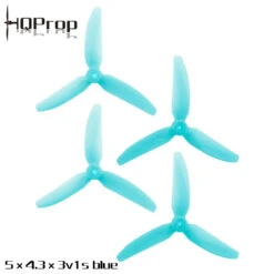 HQProp 5X4.3X3V1S (2CW+2CCW)-Poly Carbonate 16 HQProp 5X4.3X3V1S (2CW+2CCW)-Poly Carbonate -Drone Discount Store fd0ec8ad40