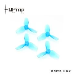 HQProp 31MMX3 Tri-Blade 31mm Micro Whoop Prop - 1mm Shaft (4 Pack) -Drone Discount Store fdbe4a1ee0