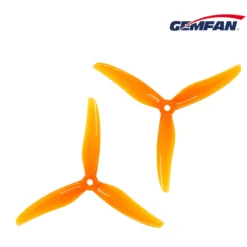 Gemfan Hurricane 5236 3 Blade Propeller -Drone Discount Store gemfan hurricane 5236 propeller orange scaled