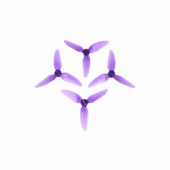 HQProp T3x3x3 PC Durable Tri-Blade 3" Prop 4 Pack (3 Hole) -Drone Discount Store hq333