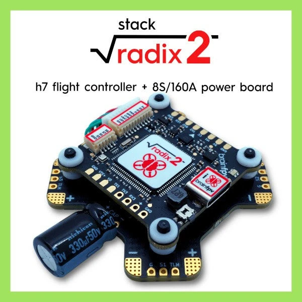 BrainFPV Radix 2 Flight Controller 2 BrainFPV Radix 2 Flight Controller - Image 2